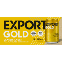 Gold Classic Lager Cans (12 x 330ml)