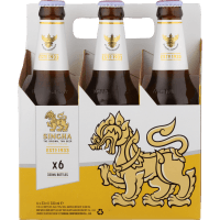 Lager Beer Bottles (6 x 330ml)