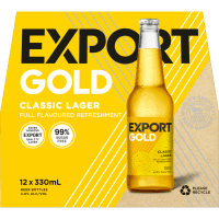 Gold Classic Lager Bottles (12 x 330ml)