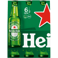 Lager Beer Bottles (6 x 330ml)