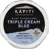 Baby Kikorangi Triple Cream Blue Cheese (200g)