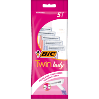 Twin Lady Disposable Razor (5pk)