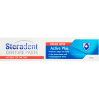 Active Plus Fresh Mint Denture Paste (115g)