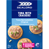 Spreadables Original Tuna With Crackers (106g)