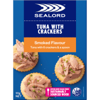 Smoked Flavour Tuna With Crackers (111g)