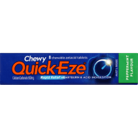 Peppermint Chewable Antacid Tablets Stick Pack (8pk)