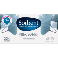 Silky White Tissues (224pk)