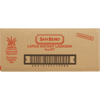 Lasagne Sheets Pasta (5kg)