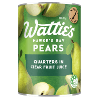 Pear Quarters In Clear Fruit Juice (410g)