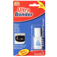 Ultra Bonder Super Glue Adhesive Easy Brush (ea)