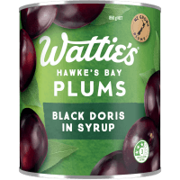 Black Doris Plums In Syrup (850g)