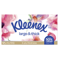 Large &Thick 3 Ply  Facial Tissues (95pk)