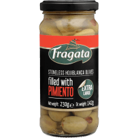 Stoneless Hojiblanca Olives Filled With Pimiento (230g)
