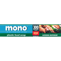 Plastic Food Wrap 330mm Wide (300m)