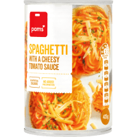 Spaghetti With A Cheesy Tomato Sauce (425g)