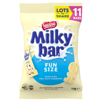 Milkybar Milk Chocolate Funpack (158g)