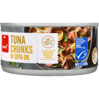 Tuna Chunks In Soya Oil (185g)