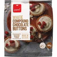 White Compound Chocolate Buttons (400g)