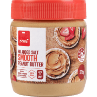 Smooth No Added Salt Peanut Butter (375g)