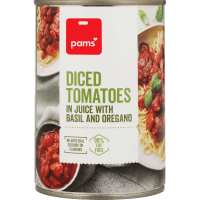 Basil & Oregano Italian Diced Tomatoes (400g)