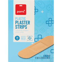 Plastic Plaster Strips (50pk)