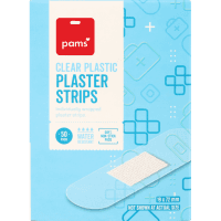 Clear Plastic Clear Strips (50pk)
