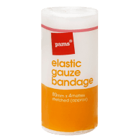 Elastic Gauze Bandage 80mm (1pk)