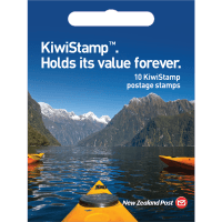 Kiwi Stamp Booklet (10pk)