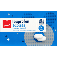 Ibuprofen Capsule Shaped Tablets (24pk)