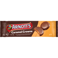 Caramel Crowns Chocolate Biscuits (200g)