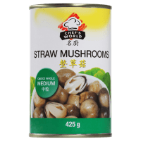 Straw Mushrooms Medium (425g)
