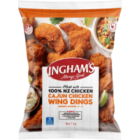 Cajun Chicken Wing Dings (1kg)