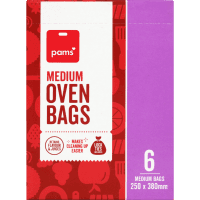 Medium Oven Bags 250 x 380mm (6pk)