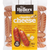 Chunky Cheese Sausages (1kg)