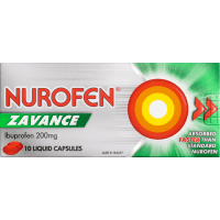 Zavance Fast Pain Relief Liquid Capsules (10pk)