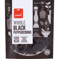 Whole Black Peppercorns (25g)