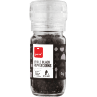 Whole Black Peppercorns Grinder (45g)