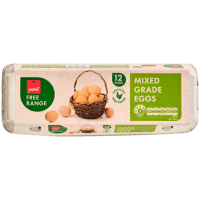 Free Range Mixed Grade Eggs (12pk)
