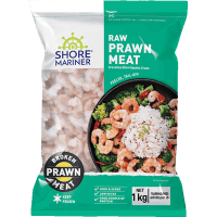 Raw Broken Vannamei Prawn Meat 60/80 (1kg)
