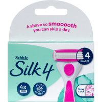 Silk 4 For Women Razor Refills (4pk)