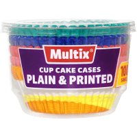 Plain & Printed Cup Cake Cases (100ea)