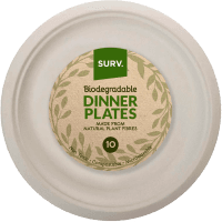 Dinner Plates Biodegradable 26cm (10pk)