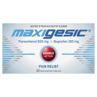 Double Action Pain Relief Film Coated Tablets (10pk)