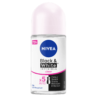 Black & White Invisible Clear 72Hr Protection Anti-Perspirant  Deodorant Roll On (50ml)