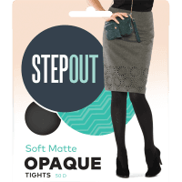 Du Jour Opaque 50 Den Tights X Tall Black (1ea)