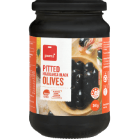 Pitted Hojiblanca Black Olives (340g)