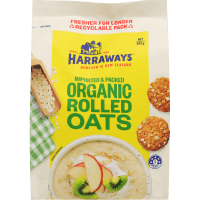 Organic Rolled Oats (800g)