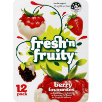 Berry Favourites Yoghurt (12 x 100g)