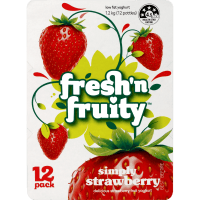 Simply Strawberry Yoghurt (12 x 100g)