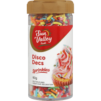 Disco Decs Sprinkles (60g)
